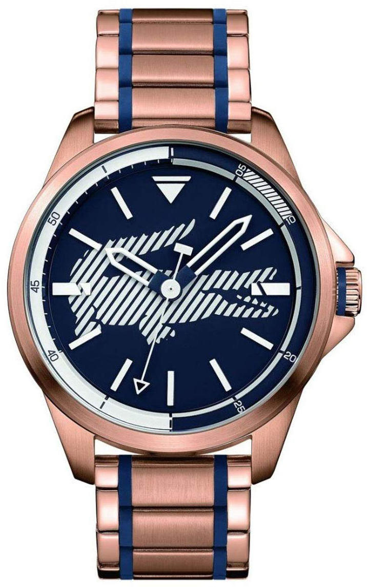 lacoste rose gold watch