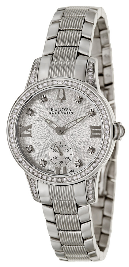 Accutron by Bulova Masella Stainless Steel & Diamond Womens Watch 